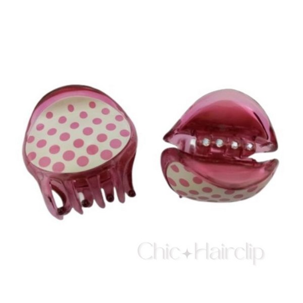 Pince cheveux originale solide et jolie système grip link fabrication française - Esmeralda