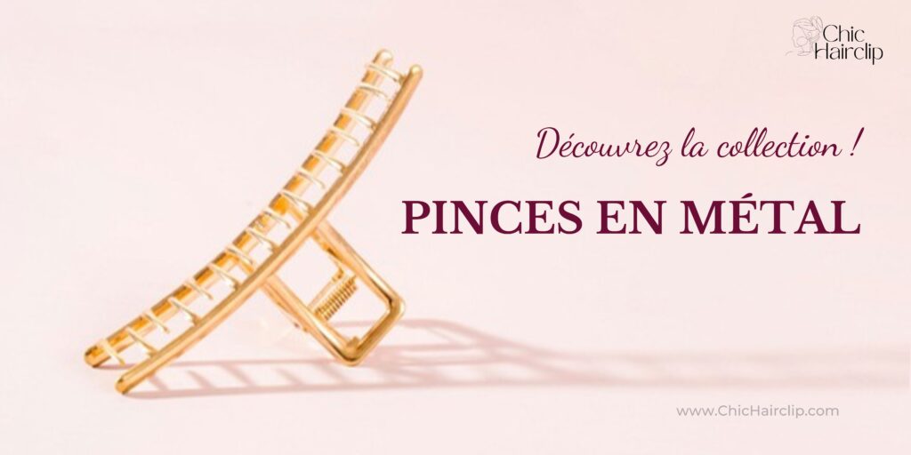 4 Peignes Anti-dérapants Pour Cheveux - En Métal, Finition Argent Et Noir, Marque Uxcell, Neufs
