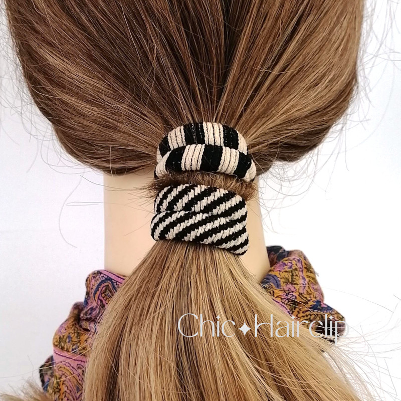 Elastiques chouchous pour cheveux qualité lot de 5