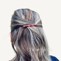 barrette cheveux fins et mèches fermoir en métal spécial pour un maintien parfait. qualité extra made in France