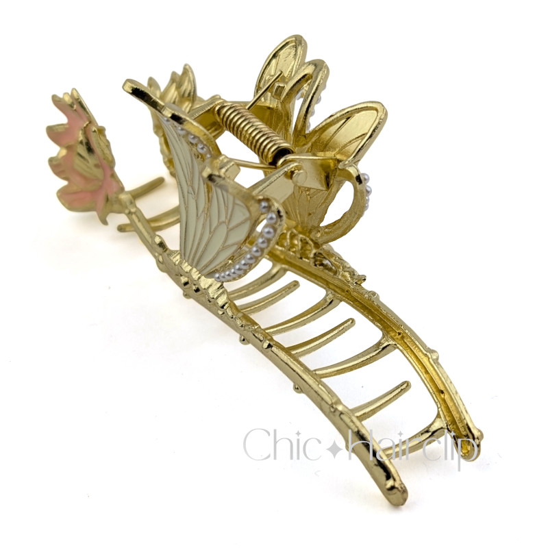 pince à cheveux tendance accessoire cheveux femme chic pince crabe cheveux épais solide et jolie