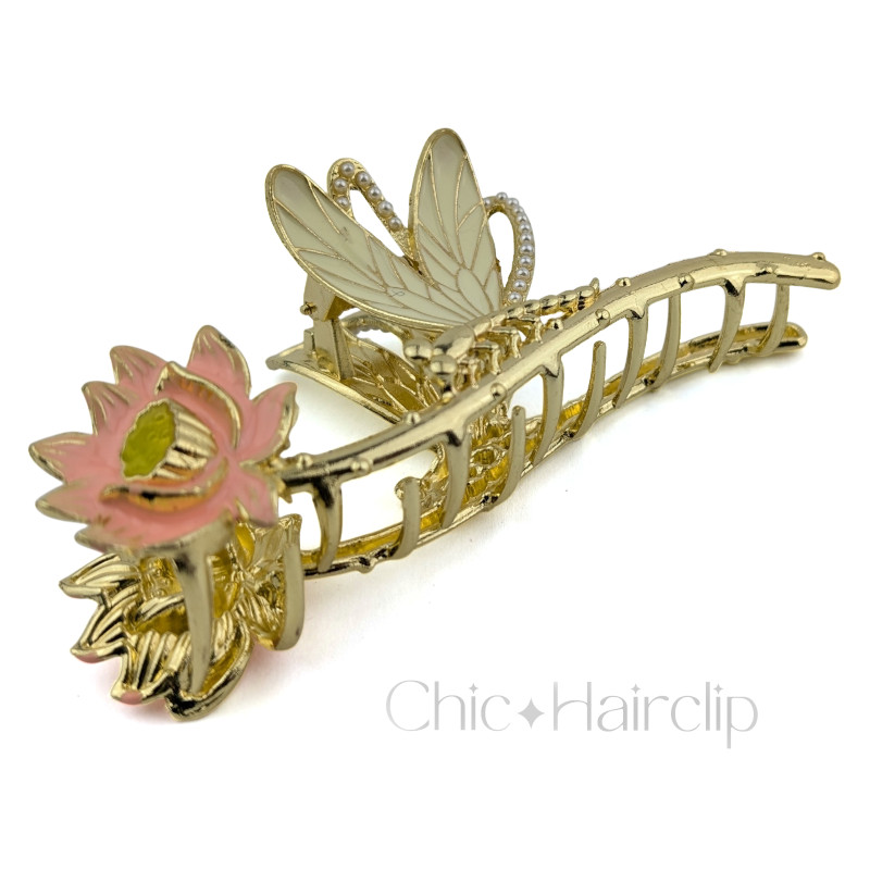 pince à cheveux tendance accessoire cheveux femme chic pince crabe cheveux épais solide et jolie