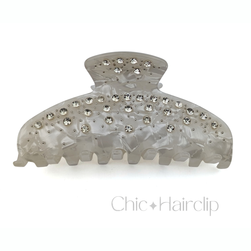 Pince à cheveux originale avec strass – Accessoire chic et élégant