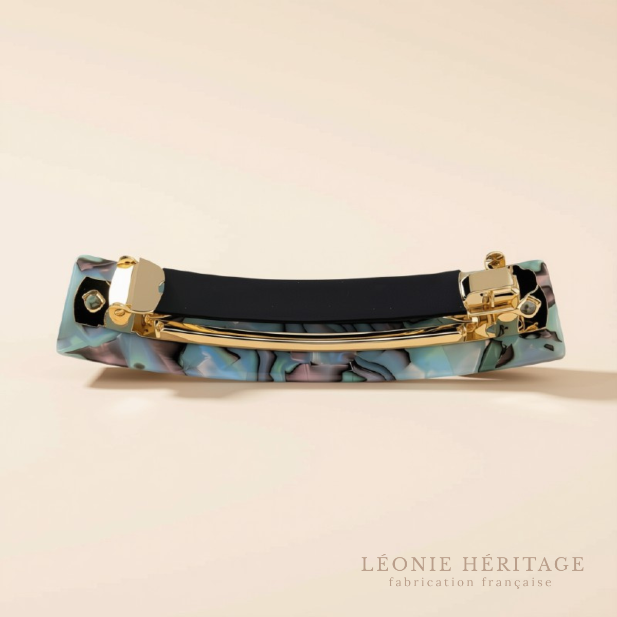 Barrette cheveux épais fermoir antiglisse