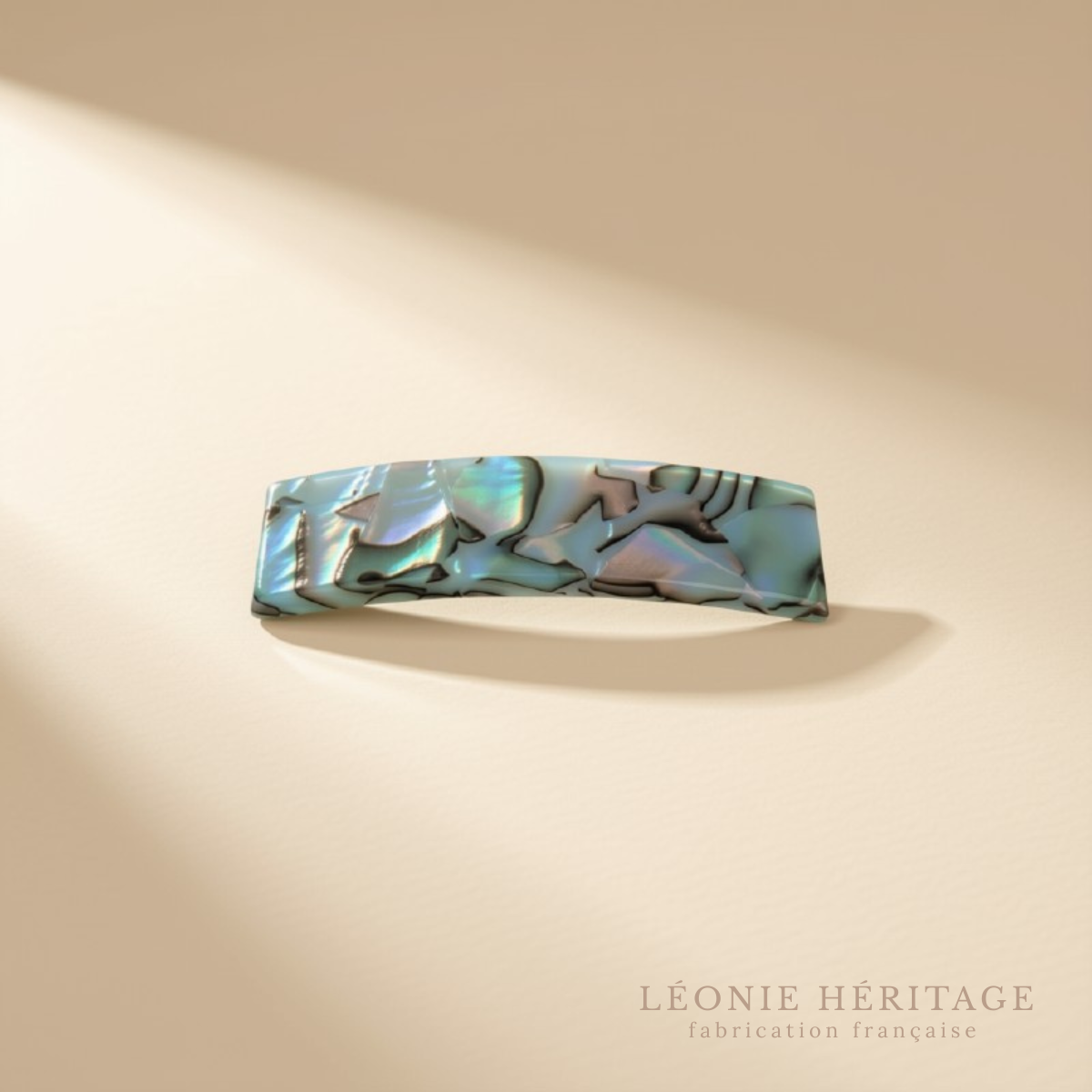 Barrette cheveux fins avec fermoir antiglisse