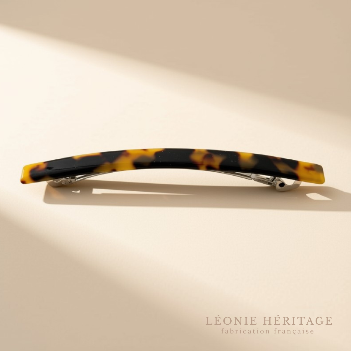 Barrette fine et longue cheveux fins
