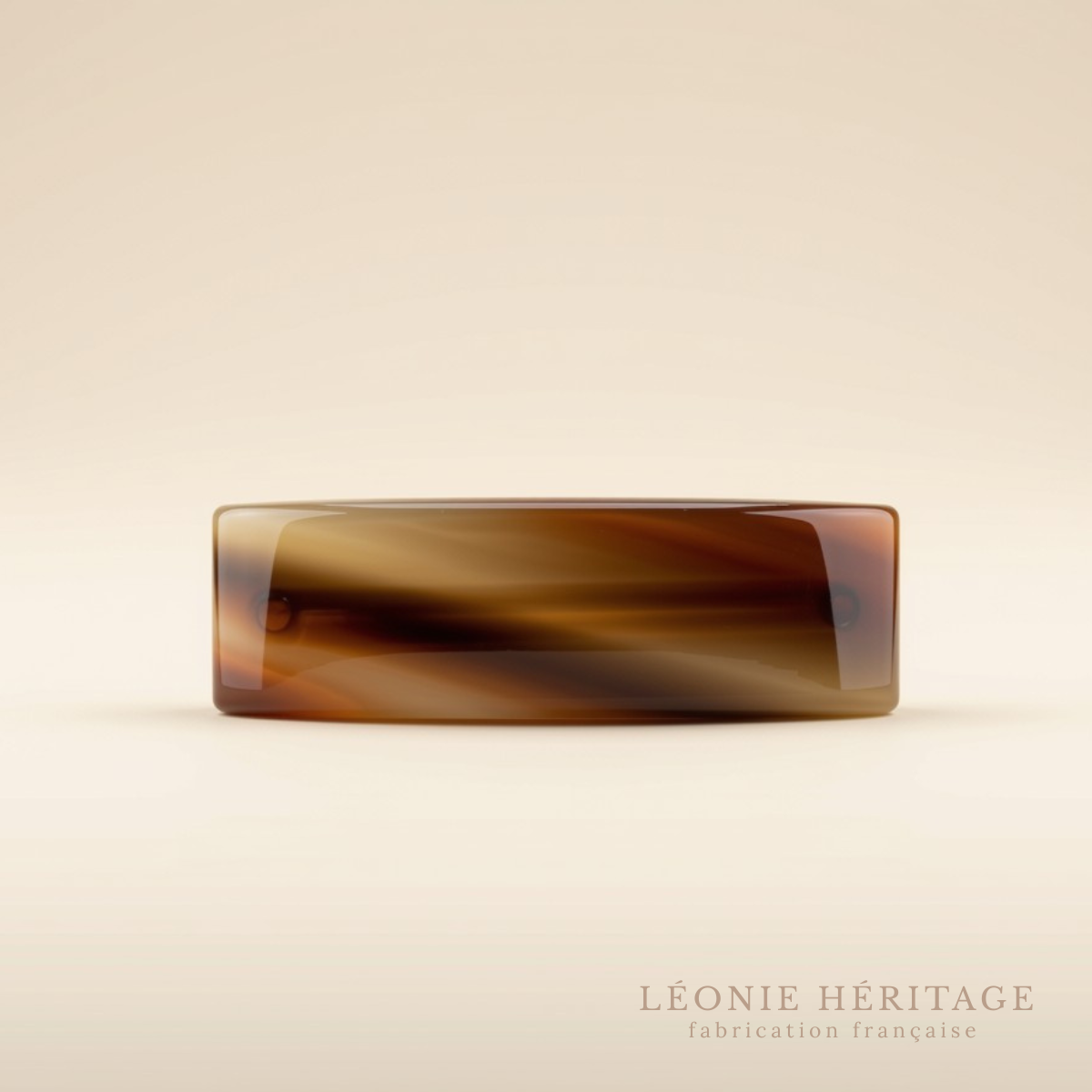 Barrette cheveux fins avec fermoir antiglisse