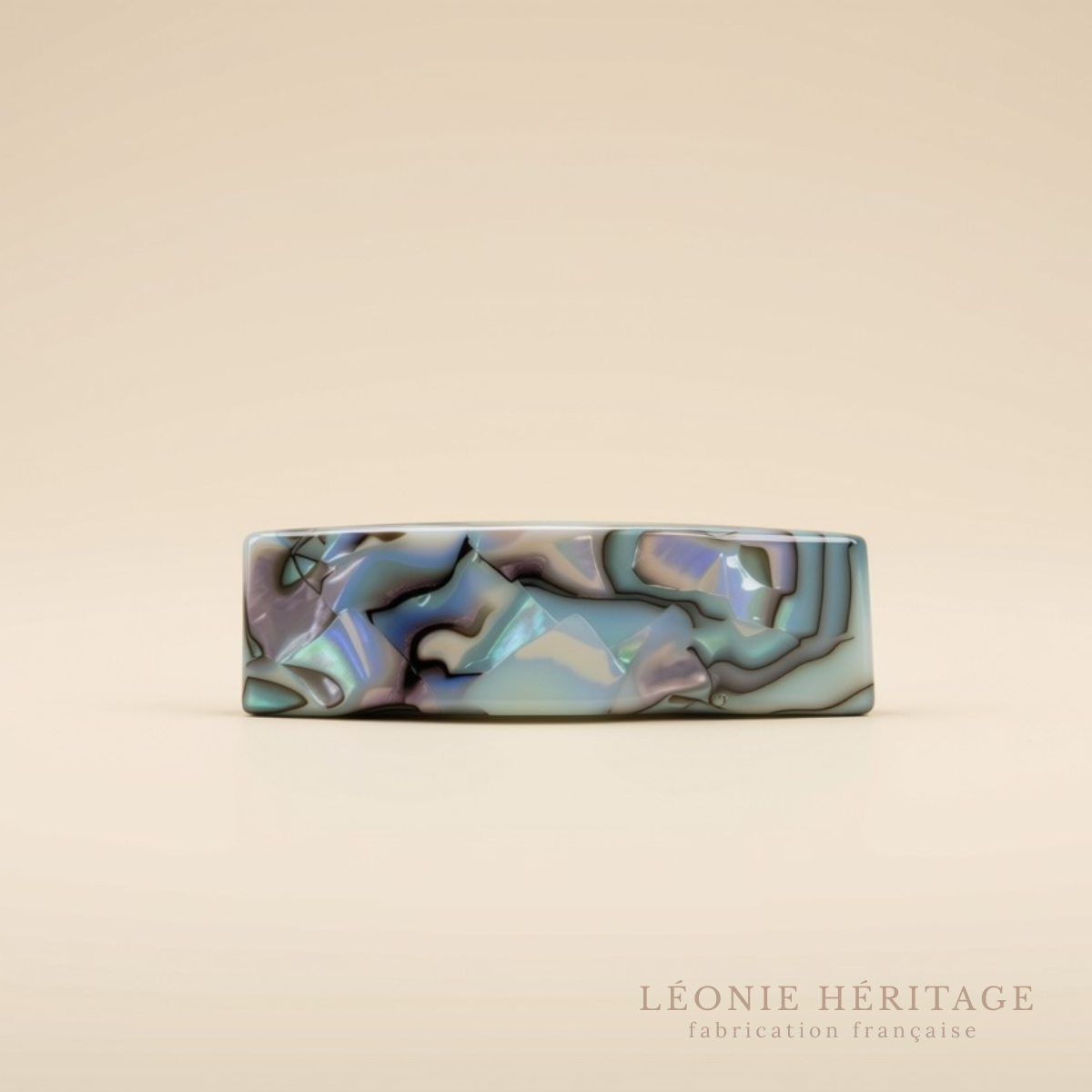 Barrette cheveux fins avec fermoir antiglisse