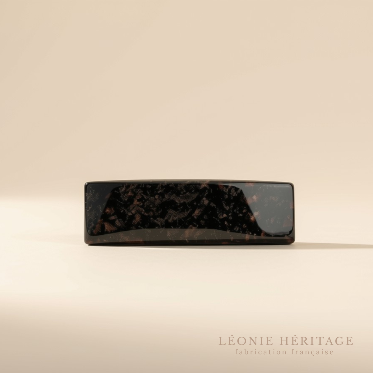 Barrette cheveux fins avec fermoir antiglisse