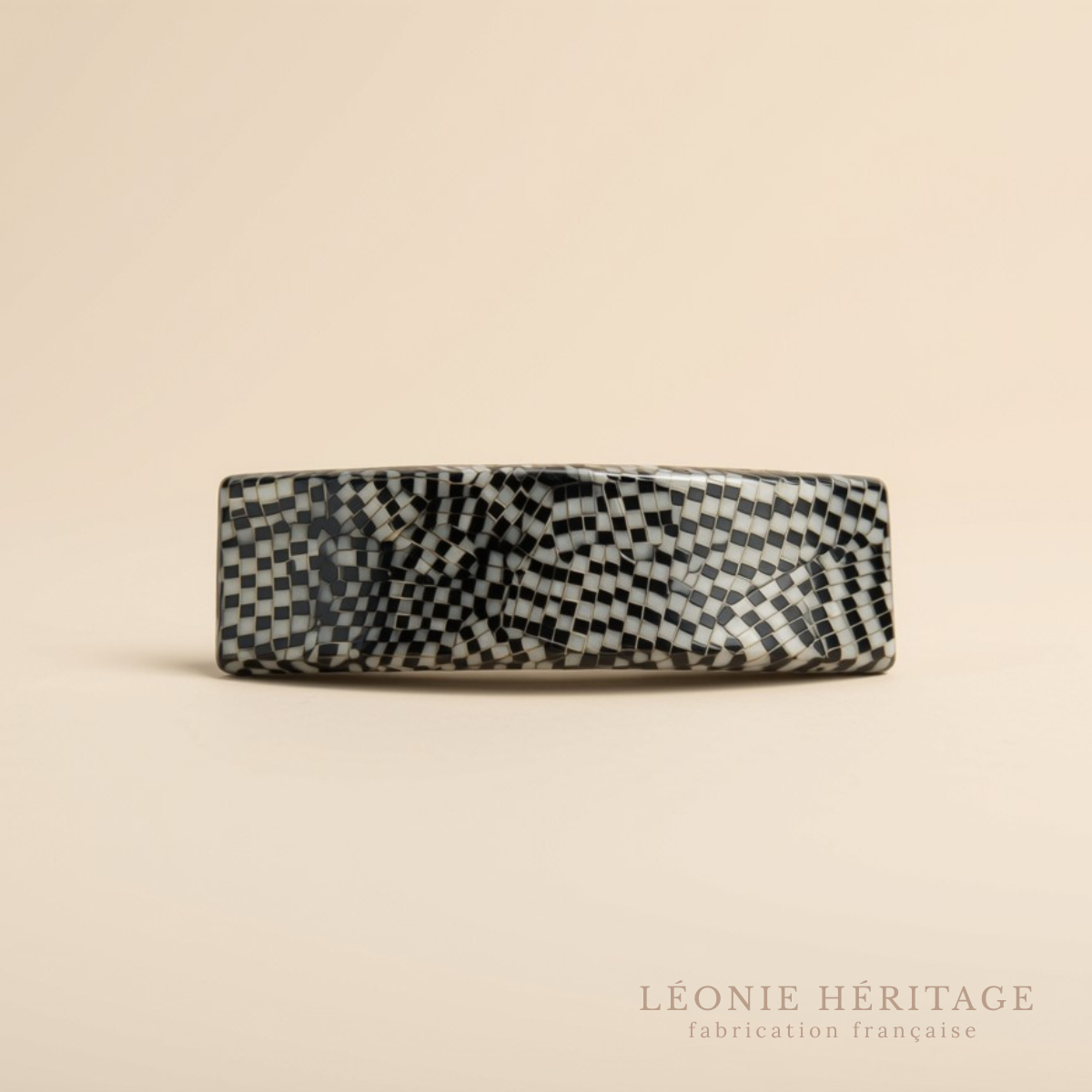 Barrette cheveux fins avec fermoir antiglisse