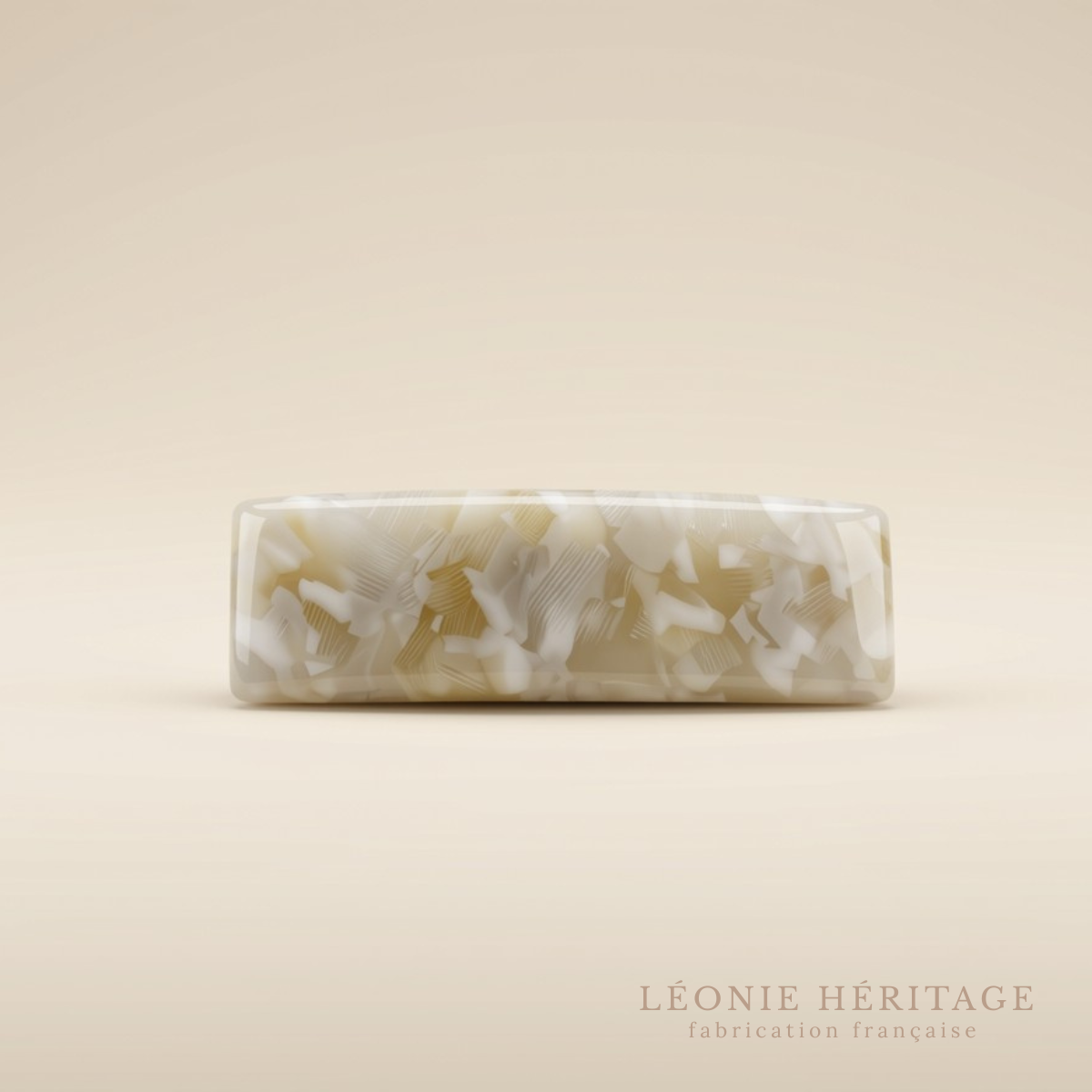 Barrette cheveux fins avec fermoir antiglisse