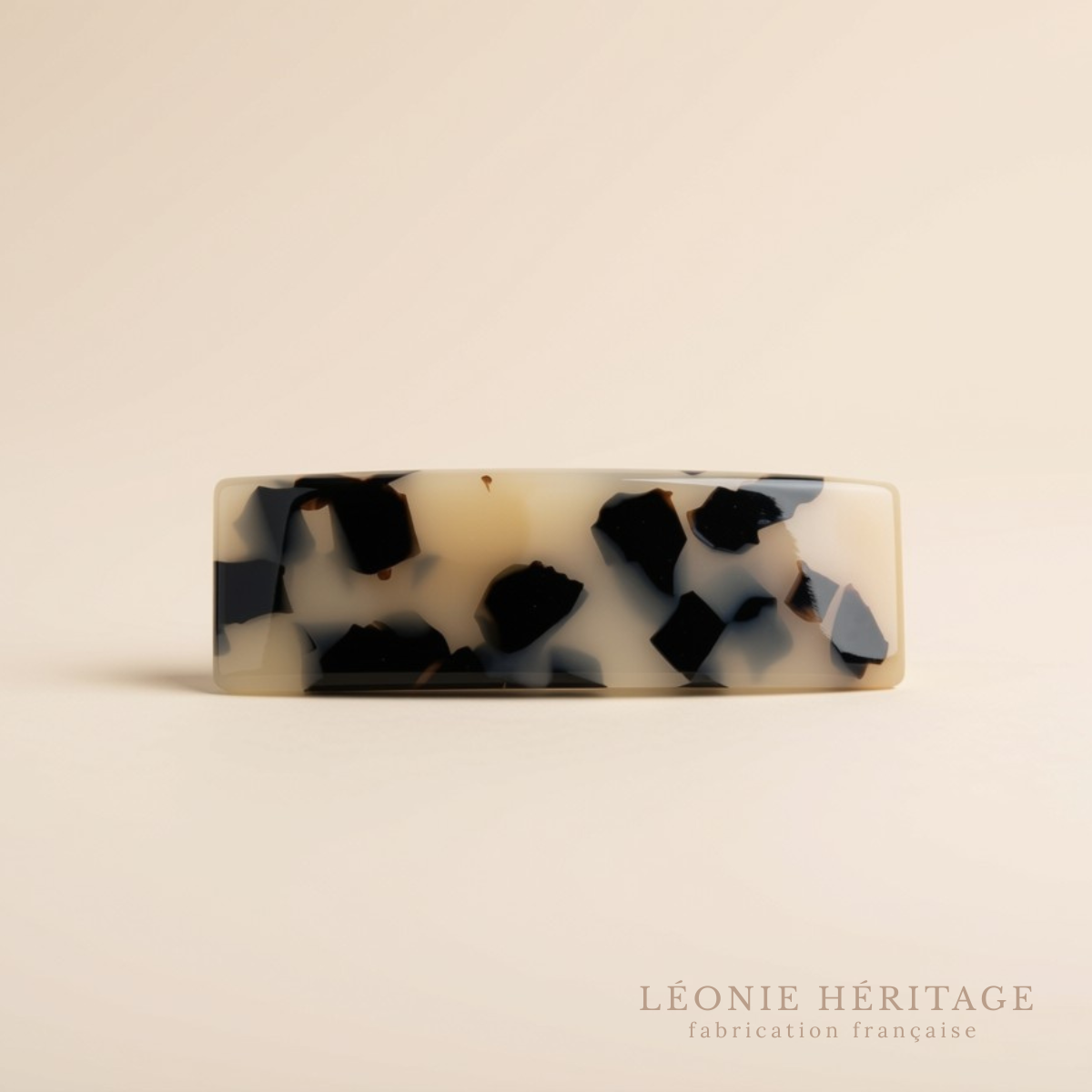 Barrette cheveux fins avec fermoir antiglisse