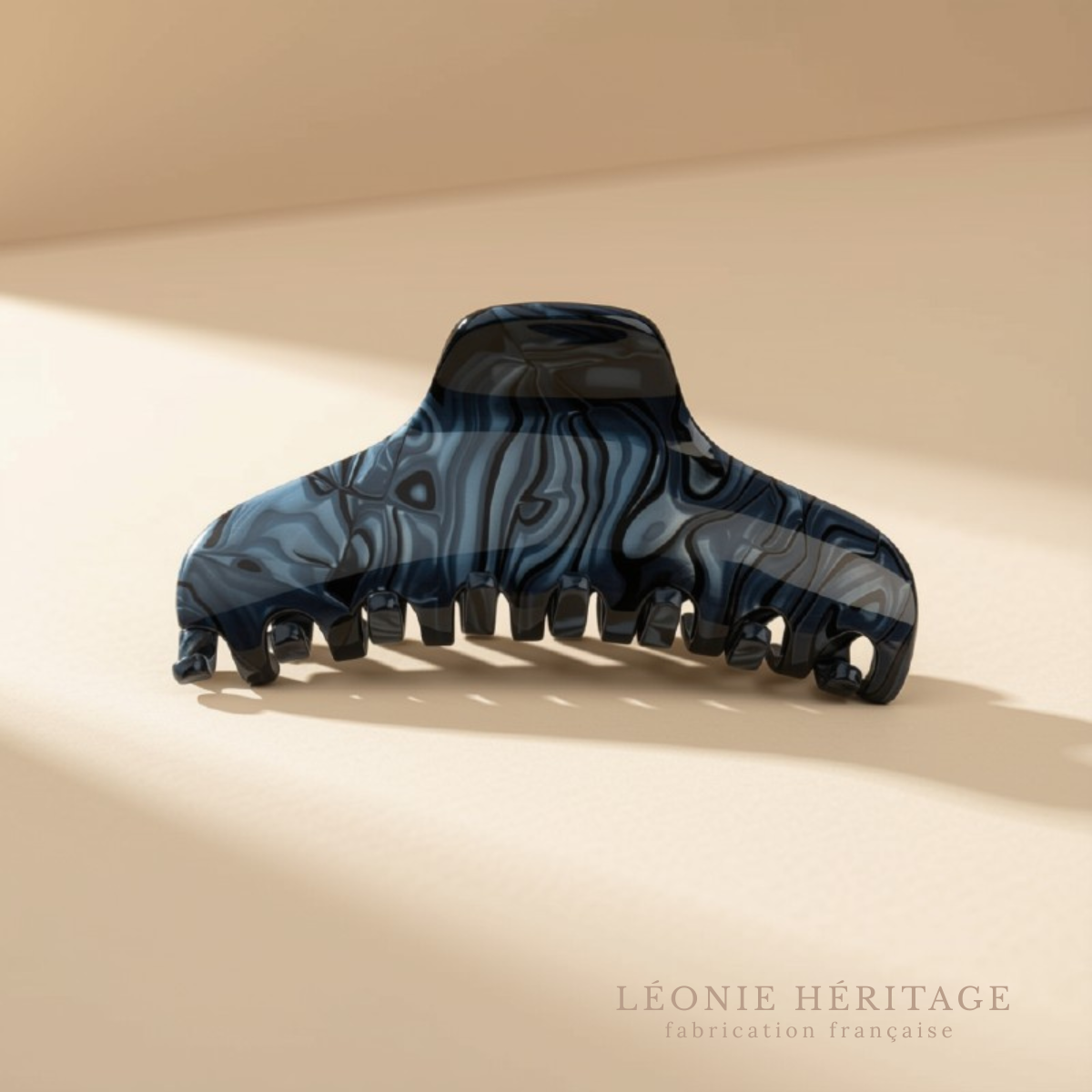 Pince à cheveux crabe solide