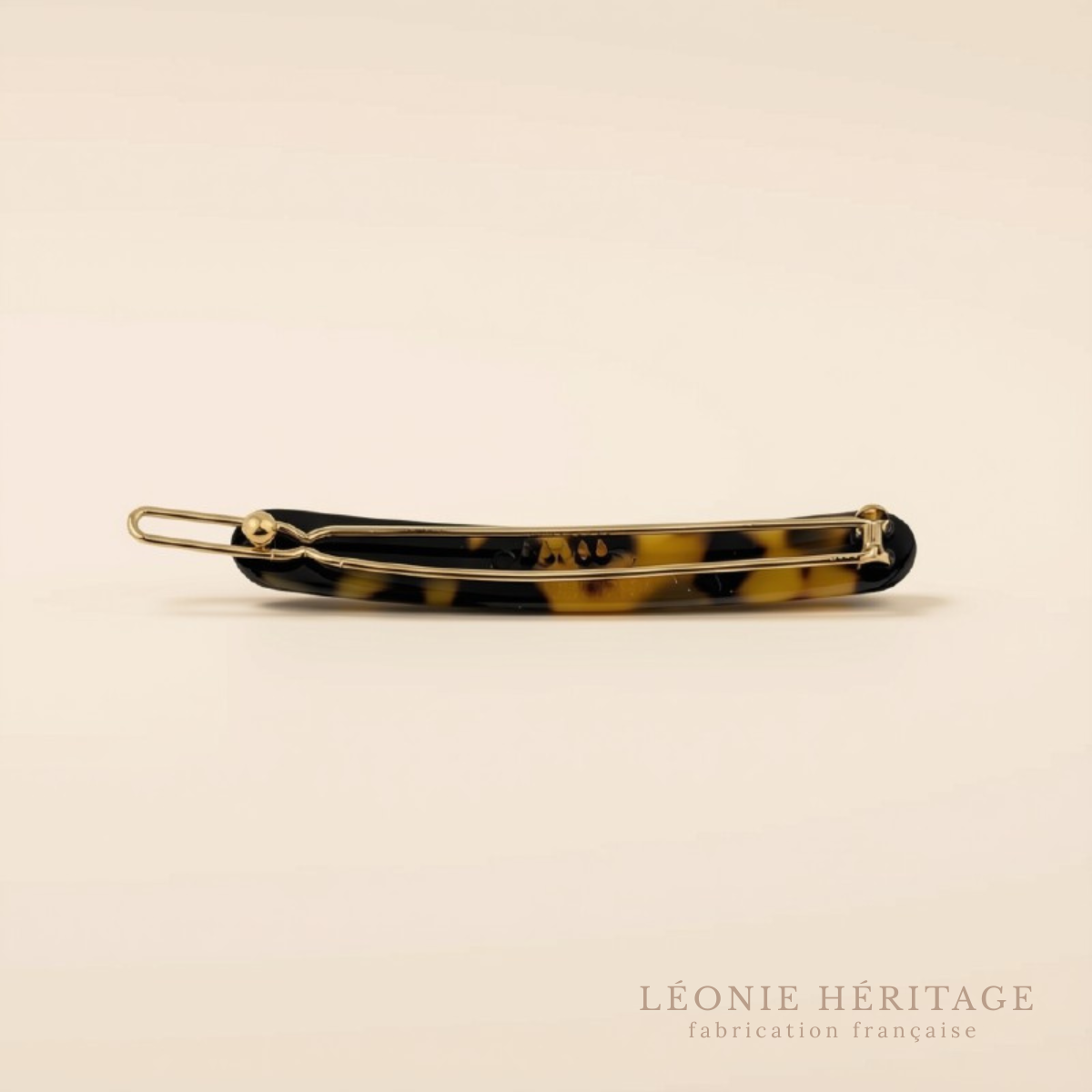 Barrette cheveux fins tige boule