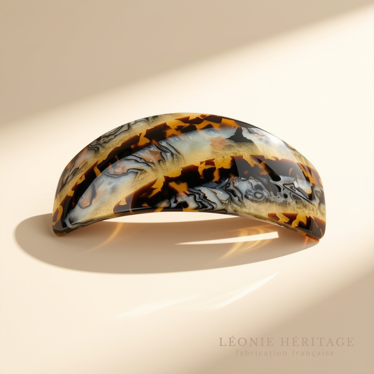 Barrette cheveux épais grand volume